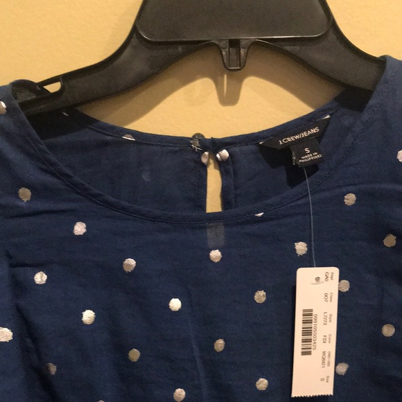 J CrewJeans Ruffle-Flutter Blouse - Picture 4 of 6